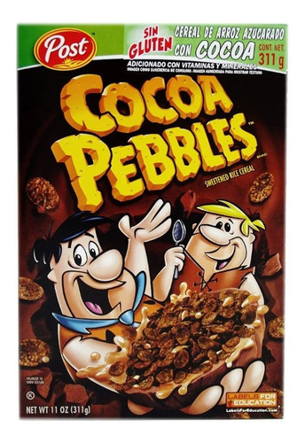Cereal Post Cocoa Pebbles 311 G