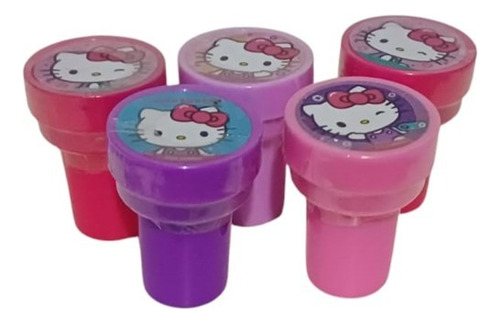 Sellos Escolares Hello Kitty Decoracion Y Diversion 20 Pzas