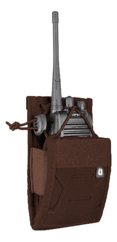 Bolso Modular Porta Radiocelular 0914 Marrom Invictus Molle