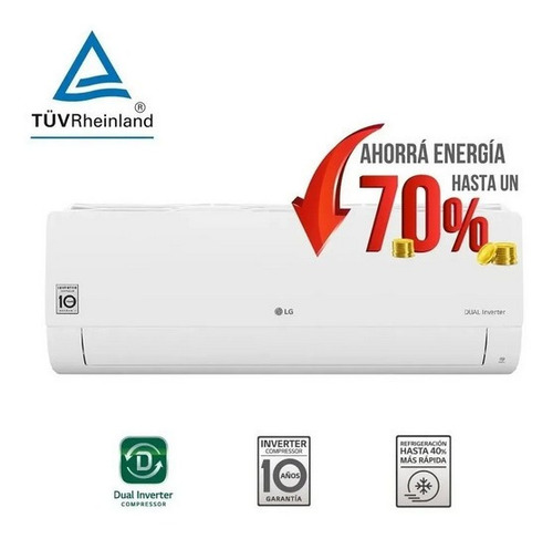 Aire Acondicionado LG Inverter 5200 S4-w18kl3aa Digiya