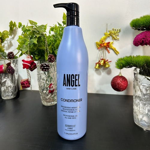 Kit Cabelo Angel Shampoo Condicionador Máscara Profissional