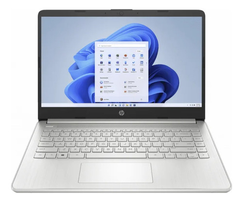 Laptop Hp Intel Celeron N4120 4gb Ram 128 Ssd W11 Silver