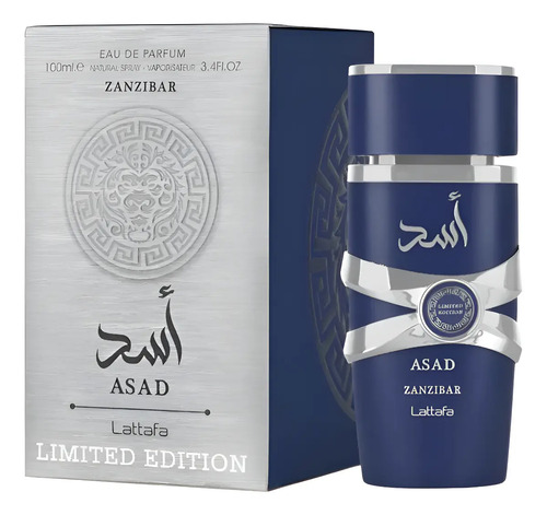 Perfume Original Árabe Asad Zanzibar limited Lattafa