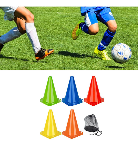 Conos De Entrenamiento Para Fútbol Conos De 16 Piezas