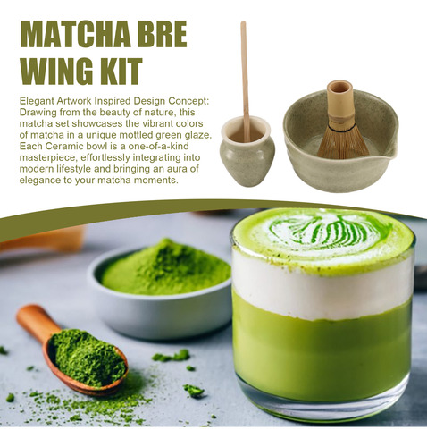 Conjunto Matcha, Conjunto De Chá Japonês Inclui Tigela Match