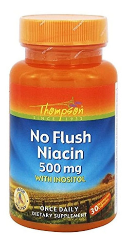 Thompson Productos Nutricionales Niacina Flush-free 500 mg 3