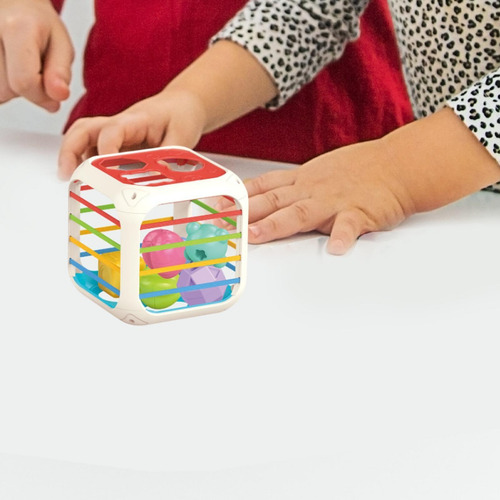 Actividad Cube Bin De Forma Sensorial Bloques Accesorios
