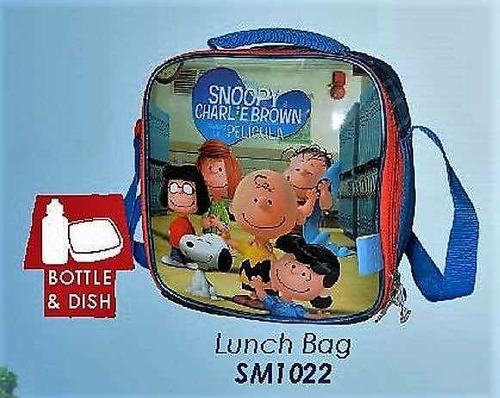 Mochilas Y Loncheras Snoopy & Charlie Brown Marca Peanuts
