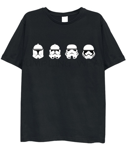 Remera Stormtrooper Star Wars Hombre Algodón Premium