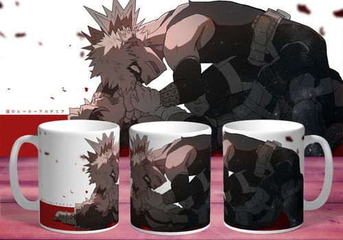 Taza Anime - My Hero Academia #23 - Deku Y Bakugo - Plástico