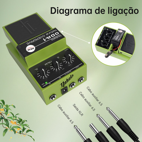 Efeitos Guitarra Nobels Odr-1 Com Interruptor Corte Graves
