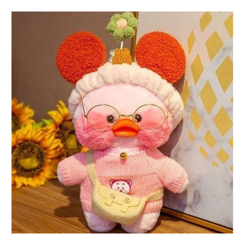 Brinquedo De Pelúcia Kawaii Mimi Yellow Duck Cor I