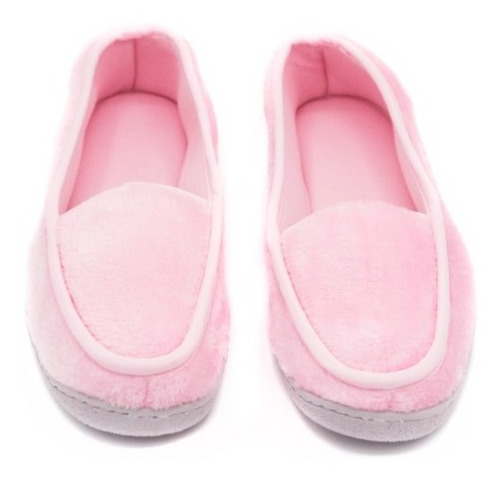 Imagen 3 de 4 de Pantuflas Mujer, Suela Antideslizante, Tipo Mocasín