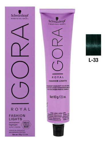 Schwarzkopf Igora Fashion Lights Tintura Pelo Aclarante L33