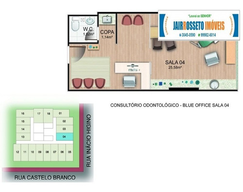 Imagem 15 de 17 de Sala 25 M² Praia Da Costa - Sa00004 - 4562164