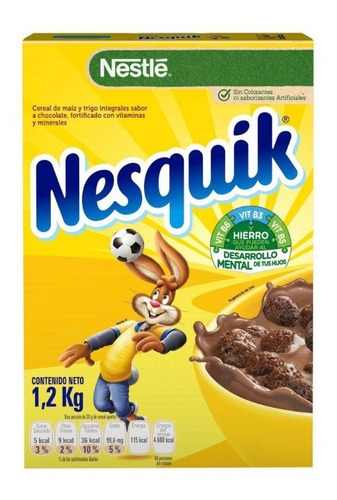Cereal Nesquik Nestlé 1.2. Kg Osh