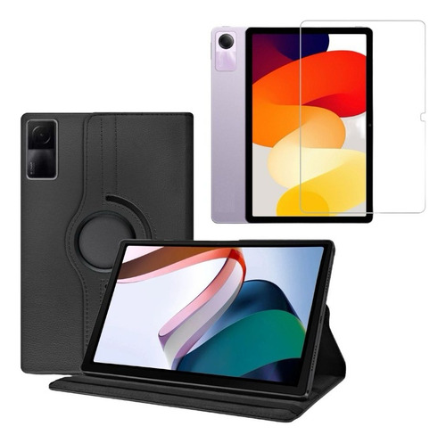 Forro Funda Protector 360 Para Tablet Xiaomi Pad Se + Vidrio