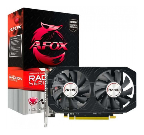 Imagem 1 de 4 de Placa De Video Afox Rx550 Ddr5 4gb 128b