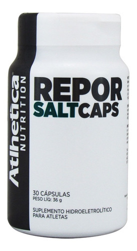 Repositor Eletrolítico P/ Atletas - 30 Caps - Repor  Salt -