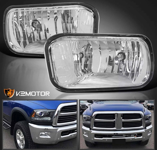 Par Faros De Niebla Dodge Ram 2009 2010 2011 2012 1500/2500