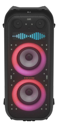 Caixa De Som Partybox LG Xboom Xl9 - 1000w Rms, Visor De Pix Cor Preto