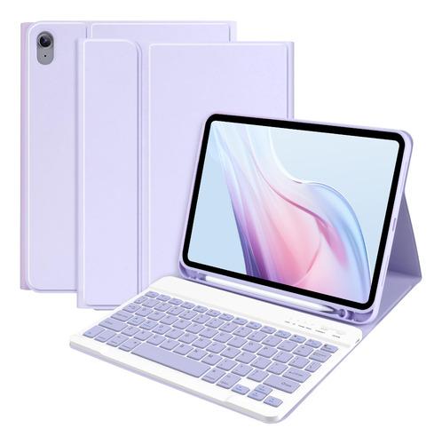 Funda Para iPad De 10ª Generacion Con Teclado (10.9 Pulgadas