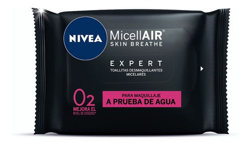 Nivea - Toallitas Desmaq. - Micelar - Expert Black - 20 U