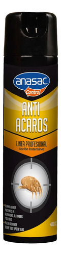 Insecticida Anti Acaros Aerosol 400cc Anasac Spray Antiacaro