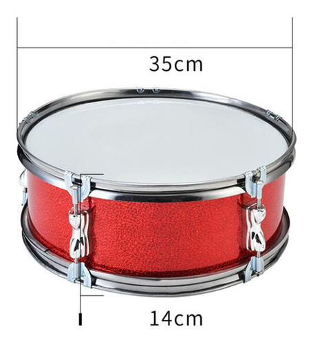 Instrumento De Percussão Portátil De Tarola De 13 Para