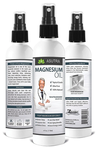 Pure Agua Zechstein Aceite De Magnesio - Menos Picor Y Sting