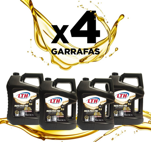 20 Litros Aceite Motor Sintetico 5w20 Gf-5 Max Pro Tec Lth