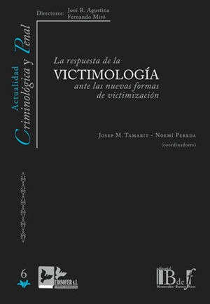 Libro Respuesta De La Victimologia Ante Las Nuevas Formas De