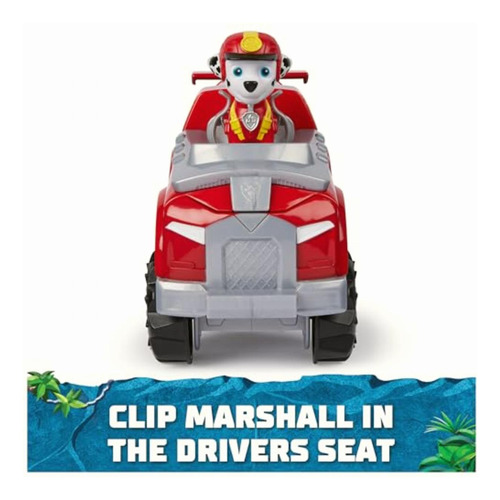 Paw Patrol Jungle Pups, Vehículo Temático De Marshall,