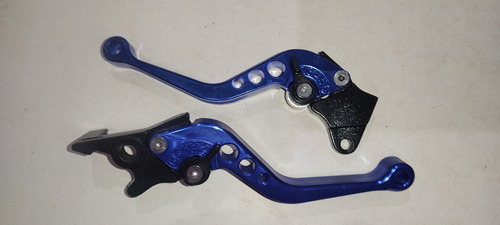 Levas Decorativas Azul Para Moto Y Scooter Manillas