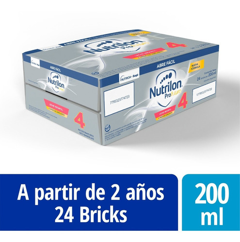 Leche Nutrilon Profutura 4 (a Partir De 2 Años) Pack 24 X200