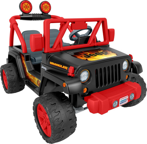 Power Wheels Tough Talking Jeep Wrangler Juguete Con Sonidos