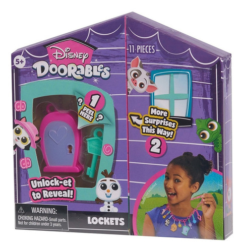 Set De Juguete Ruz Just Play Disney Doorables Lockets