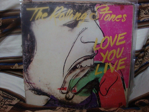 Vinilo Rolling Stones Love You Live 2 Discos Bi1