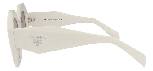 Prada Spr 16ws 142-130 Oversized Geometric White (Usado)