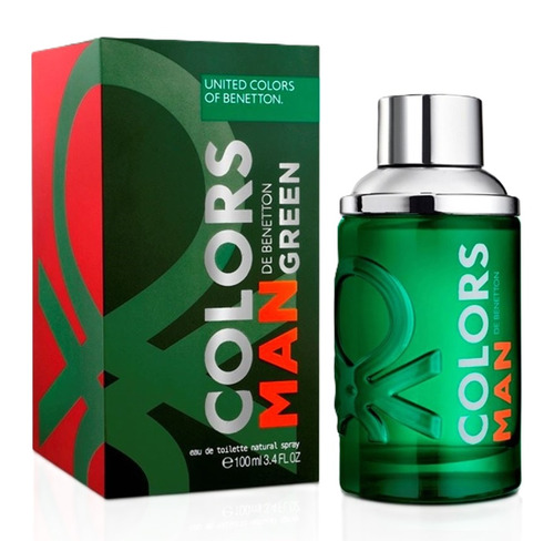 Benetton Colors Man green EDT 100ml para masculino