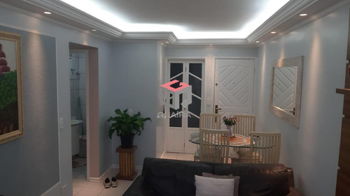 Imagem 9 de 19 de Apartamento À Venda, 3 Quartos, 1 Suíte, 1 Vaga, Erasmo Assunção - Santo André/sp - 44192