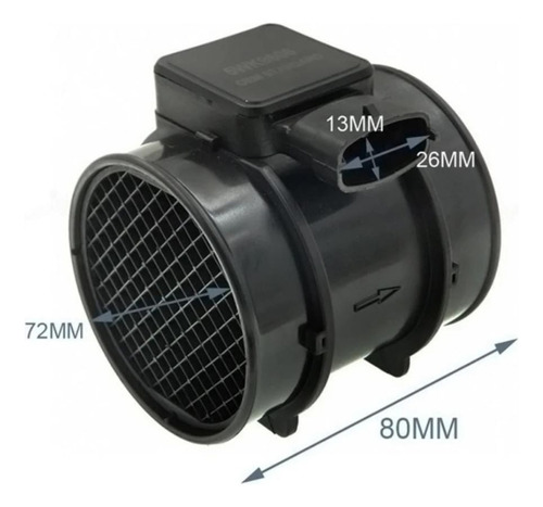 Sensor Maf Chevrolet Astra 4 Cil 1.8/2.0/2.4 Lts Mod 00/07