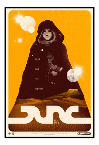 Cuadro Poster Premium 33x48cm Dune Parte Dos