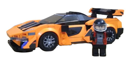Mclaren 12c Gt3 Para Armar, +320pzs Bloques De Construcción (Usado)
