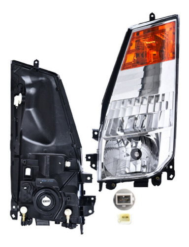 Faro Izq Eléctrico S/motor P/halog Nissan Cabstar 08/16