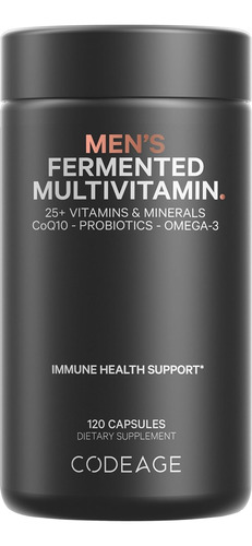 Mens Fermented Multivitamin 120ct, Code Age