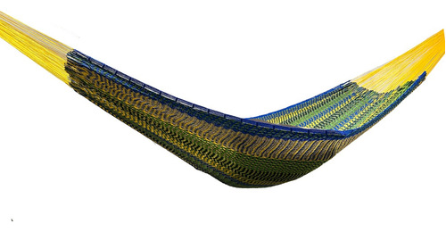Imagen 4 de 9 de Hermosa Hamaca Yucateca Artesanal Nylon Hilo Grueso Premium