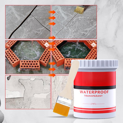 Sellador Impermeable Transparente De 300 G, Revestimiento