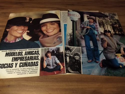 (ar638) Gachi Ferrari * Clippings Revista 3 Pgs * 1979 (Usado)