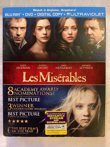 Los Miserables Blu Ray